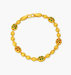 The Flower Carved Bracelet